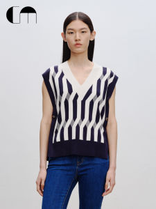 Wool Semi-high Collar Stylish Layered Ladies Knitwear