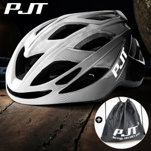 PJT Ultralight Cycling Helmet Safety Cap Bicycle Helmet for Women Men Racing Bike Equipments Adult Road MTB Riding Bike Helmets