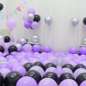 12inch Pink Purple Balloons Decoration Set Violet Theme Latex Balloon Garland Arch Kit Pastel Purple Lavender Macaron Balloon For Girl Women Birthday Wedding Valentines Party Needs Decorations Supplies 40pcs