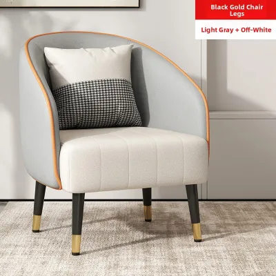 Single Sofa Chair Leisure Metal Armchair Creative Individual Living Room Hotel Famous Chair Small Apartment Style