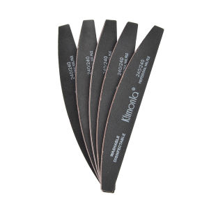 Bộ Dũa Móng Tay Klimonla 5/10 Cái Bền Bỉ Chất Lượng Cao Làm Từ Acrylic Dùng Cho Salon Độ Nhám 80/100/150/180/240 Kích Thước 17.8*1.2*0.4cm