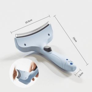CHEZHURIJI | Pet Hair Removing De-matting Comb Long and Short Fur Safe Grooming