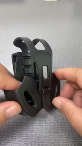 Tactical Handcuff Holster Police Shackles Cover 360 Degree Rotation Waist Belt Clip Military Open Top Handcuff Case Accessories