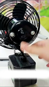 Portable Cordless Fan-21-26V Compatible for Camping Workshop Outdoor
