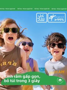 Kocotree | Kính Râm Chống Tia UV Phân Cực Gấp Đôi Cho Bé