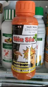 SIEUSAU 500EC chai 400ml v ới 2 họat chất P.ermeth.rin và P.rofeno.fos Trị và xông hơi tận ổ sâu gây hại cực mạnh trên cây trồng