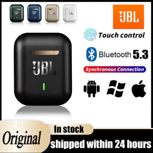 For JBL J18 Wireless Earphone HiFI in-ear Stereo Microphone Bluetooth Touch Waterproof Noise-cancelling Headphone for IOS Android