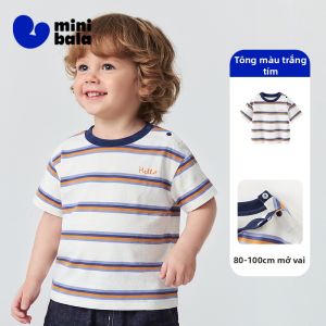 MINI BALA | Áo Thun Tay Ngắn Cotton