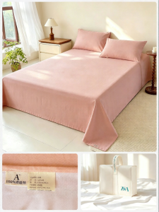 ZUOWEIAI | Ga Giường Mát Lạnh Phủ Cotton Sạch 100%