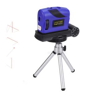 Infrared Laser Level Cutting Beam Line Functional Adjustable 360° Horizontal and Vertical Cross Lines Manual Measuring Tool