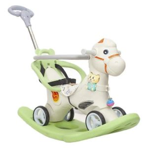 2-in-1 Rocking Horse and Baby Toy