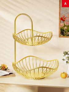 Multi-tier Tabletop Snack and Fruit Storage Rack