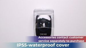 SMATRUL Waterproof cover for wireless doorbell door CALL dust cover Button Transmitter Launchersand Outdoor universal FOR CACAZI