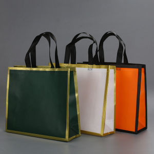 ABS Woven Goodies Bag Eco Shopping Reusable GoGreen Washable Premium Waterproof Printable Beg Kitar Semula Tahan Lasak