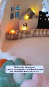 Kids Tent Playhouse Dome Play Tent Portable Indoor Outdoor Playhouse khemah Kanak-Kanak