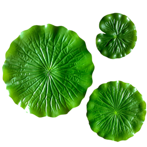 MaxPlus Artificial Leaf Lotus leaf Simulation Leaf for Hawaiian Theme Party Decorations garden decoration