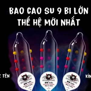 Bao cao su Gai 9 Bi lớn Rhino Gold Tăng cảm giác cho nữ tốt
