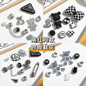 Phụ Kiện Hoa Giày Khoét Lỗ Cho Nữ DIY Khóa Giày Hoạt Hình Ba Chiều Tháo Rời Thời Trang INS Nổi Tiếng Vải Nỉ Mùa Hè 2023