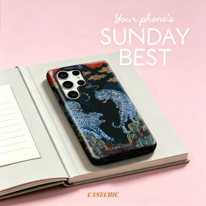 Potdemiel | Drowsy Feline For Samsung Galaxy S26 Ultra A56 Exquisitely Pattern Double Protective Phone Cover Cases CaseChic