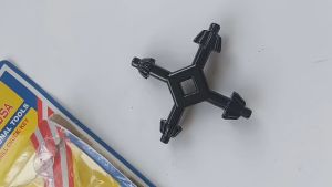 Kunci Kepala Bor 4 Cabang / Drill Chuck Key 4 IN 1 UNIVERSAL - TUCSON USA