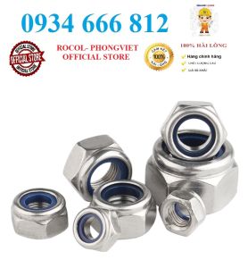 Set 10 cái Ecu khóa nhựa M4-M16 DIN985 inox304 M4M5M6M8M10M12 M14 M16 Đai Ốc Chống Xoay M4-M16 Đai Ốc Lục Giác Sus304 Chất Lượng Cao Ecu Khóa Cao Cấp Cho Bulong - Lazada