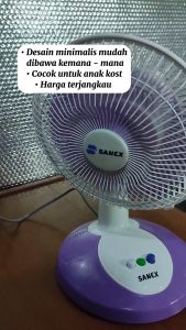 Sanex Kipas Angin Meja FD-0888 8 Inch" Kipas Warna lucu / Kipas 3 baling / Kipas 4 Kecepatan / kips Meja serbaguna / Kipas Kerja / Kipas Duduk / Kipas kecepatan Tinggi / Kipas Suara Rendah / Kipas Sedang / Kipas Listrik / Kipas Penyejuk / kipas viral