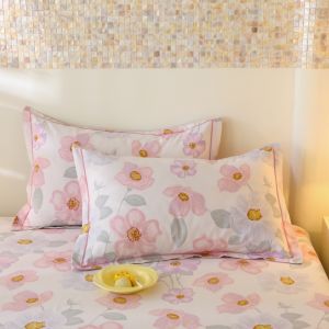 Retro Thickened Pure Cotton Flannel Single Pillowcase Winter Pillowcase Pair 100% Cotton Core Case 48x74cm Bedding Accessories