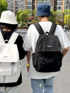 เป้สะพายหลัง กระเป๋าเป้สะพายหลัง เรียบง่าย ความจุขนาดใหญ่ การเดินทาง เพื่อการพักผ่อน มัธยมปลาย นักเรียนวิทยาลัย