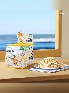 WoXiaoYa Real Shrimp Crackers12m+ 窝小芽 一口真虾条（Baby Snack/宝宝零食/宝宝虾条）天天米好ianTianRiceKL