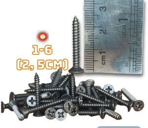 Harga perkotak sekrup kayu kepala PLUS "5/8" - "3/4" - "1" - "2" - "2 1/2"