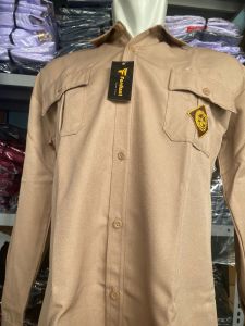 FERDIANT baju seragam Pramuka pembina pria lengan panjang