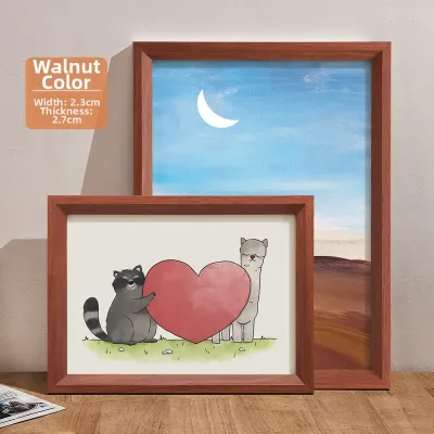 Modern Minimalist 16 Inch Photo Frame Poster Mounting Wall Hanging Empty Frame Childrens Puzzle Frame A3 A4 Picture Frame