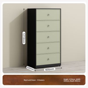 Bedroom Storage Steel Dresser 9 Drawers