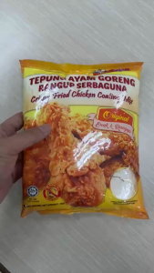 1kg Bon Chef Tepung Ayam Goreng Rangup Serbaguna Crispy Fried Chicken Coating Original Asli Halal