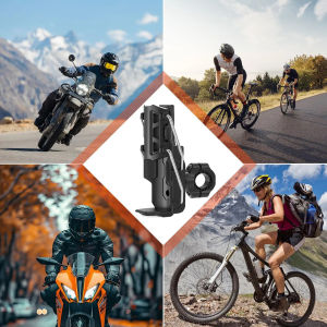 1.26-3.15Inch Universal Motorcycle Cup Holder Drink Rack Bike Water Bottle Holder Adjustable Handlebar Cup Cage for Road Cycling