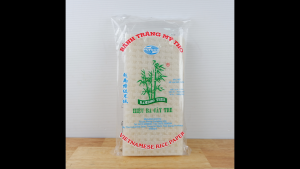 แผ่นแป้งตราไผ่  แผ่นแป้งสลัดโรล หรือ ใบเมี่ยง แผ่นขนาด 11x22 | 22x22 | กลม 22 เซนติเมตร