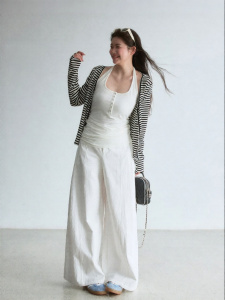 JULULOOK | Plus Size Stripe Sweater Set