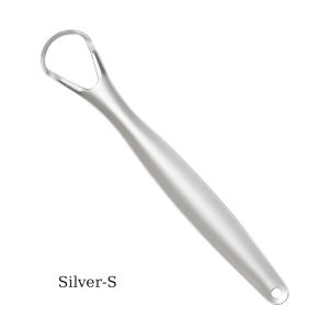 Stainless Steel Tongue 1pc Scraper Tongue Coating Cleaner TongueCoating Brush Cleaning Tongue Coating Removing Bad Breath OralCa