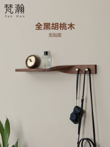 ชั้นวางของติดผนังแบบไม้แท้ ตู้เสื้อผ้าแบบติดผนัง ห้องน้ำ ชั้นวางของแบบสร้างสรรค์ ชั้นวางของแบบจับจีบ