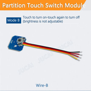 5V-24V 3A penetrating wood board touch/hand scan sensor switch accessories for wood/glass/acrylic cabinets/closet touch switch
