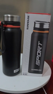 BÌNH GIỮ NHIỆTSPORT CORE 830ML SUNHOUSE KS-TU830SB. ĐẸP-SANG-TIỆN DỤNG