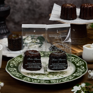 Transparent Sealed Baking Cookie Packaging Bag Paper Cup Cake Small Bag Madeleine Biscuit Bag Kitchen Cooking Utensils