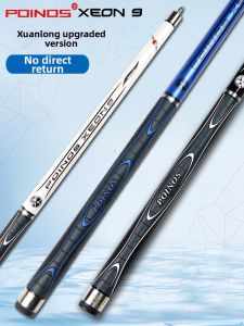 POINOS | Jaguar Style Large Head Small Tip Snooker Cue