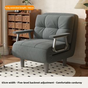 HUIXIONGKANLAN | Single Sofa Bed Foldable Convertible Sofa Bed for Small Spaces Living Room Bedroom Dorm Comfortable Lounge Chair with Armrests Easy Clean Fabric