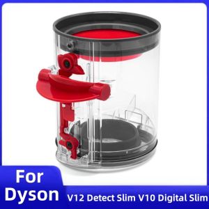 Dust Bin For Dyson V12 Detect Slim V10 Digital Slim SV18 SV20 Cordless Vacuum Cleaner Canister Attachment Replacement Parts