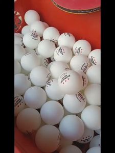 10pcs Original Ping Pong Balls 3-Star 40+ ABS Material Table Tennis Balls Orange/White PingPong Ball