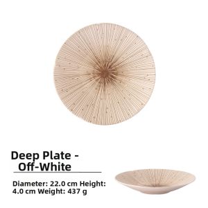 Mino Yaki | Underglaze Multicolor Traditional Ceramic Tableware