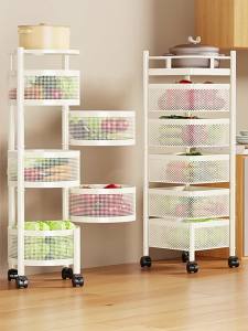 evesigar | Moveable Multi-level Rotatable Storage Rack