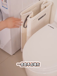 Next Day Foldable Laundry Basket With Wheels Home Dirty Clothes Storage Basket Toys Storage Organizer