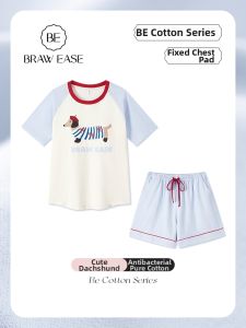 BE | Padded Cartoon Summer Womens Pajamas